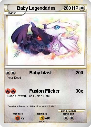 Pokemon Baby Legendaries