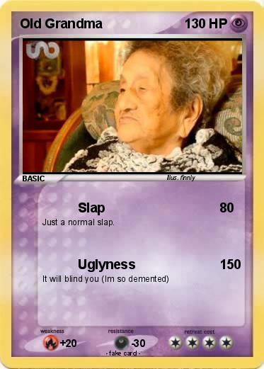Pokemon Old Grandma
