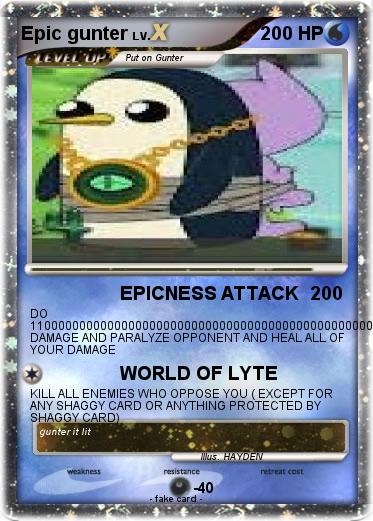 Pokemon Epic gunter
