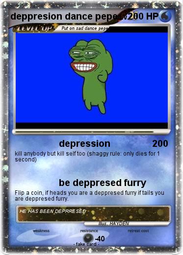 Pokemon deppresion dance pepe