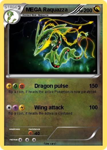 Pokemon MEGA Raquazza