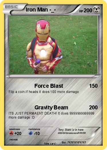 Pokemon Iron Man -_-