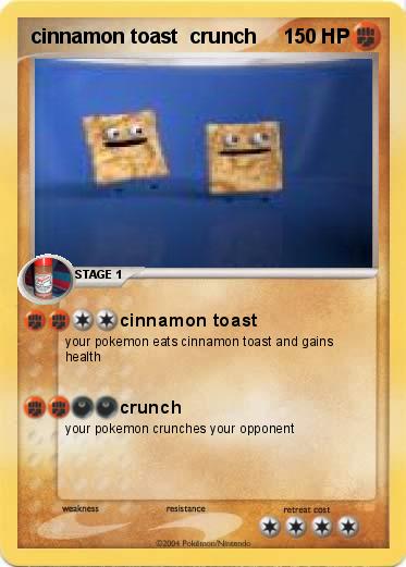 Pokemon cinnamon toast  crunch