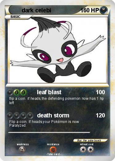 Pokemon dark celebi