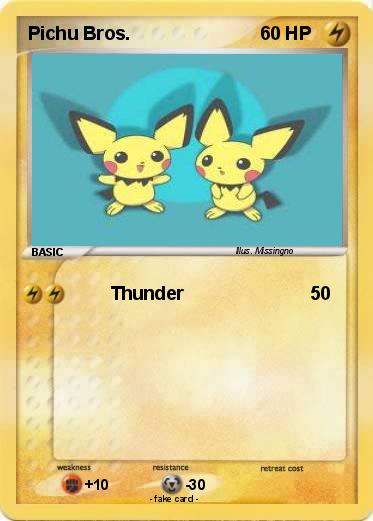 Pokemon Pichu Bros.
