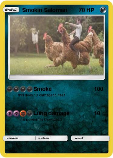 Pokemon Smokin Saloman