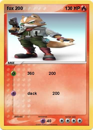 Pokemon fox 200