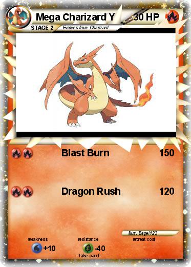 Pokemon Mega Charizard Y