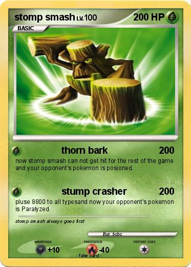 Pokemon stomp smash