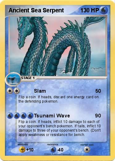 Pokemon Ancient Sea Serpent
