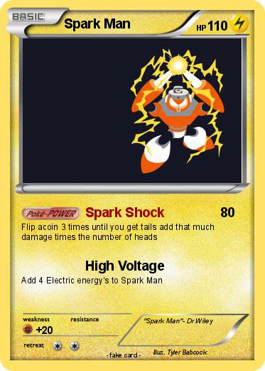 Pokemon Spark Man