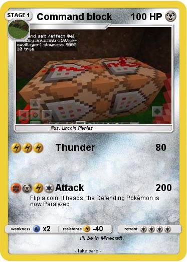 Pokemon Command block