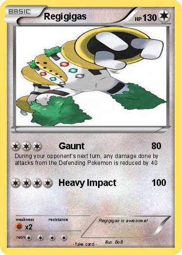 Pokemon Regigigas