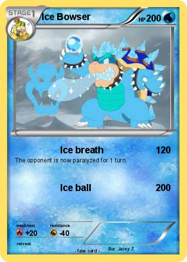 Pokemon Ice Bowser