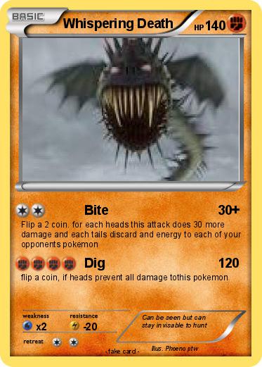 Pokemon Whispering Death