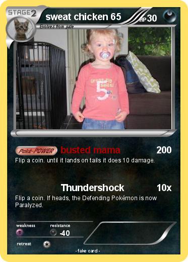 Pokemon sweat chicken 65