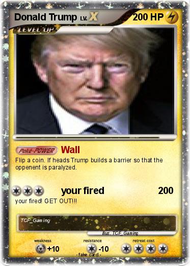 Pokemon Donald Trump