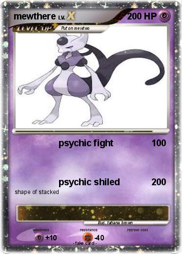 Pokemon mewthere
