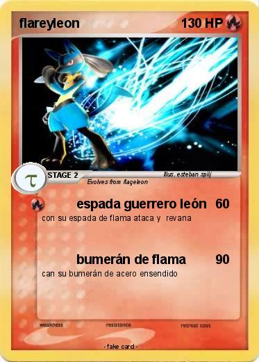 Pokemon flareyleon