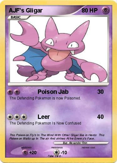 Pokemon AJF's Gligar