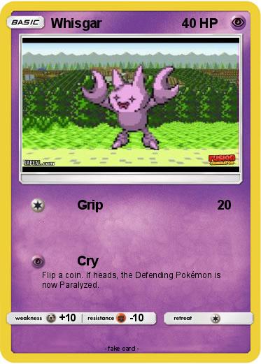 Pokemon Whisgar