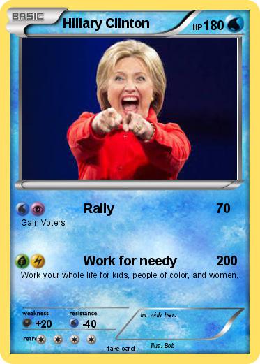 Pokemon Hillary Clinton