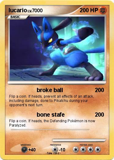 Pokemon lucario