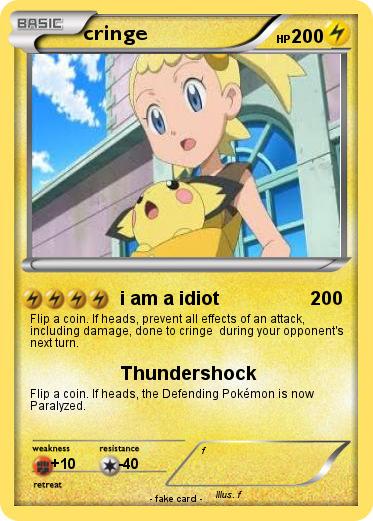 Pokemon cringe