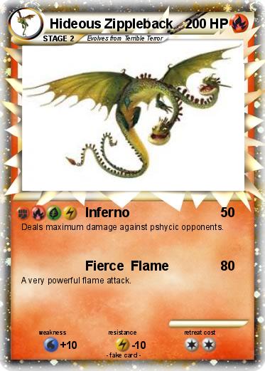 Pokemon Hideous Zippleback