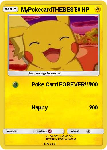 Pokemon MyPokecardTHEBEST