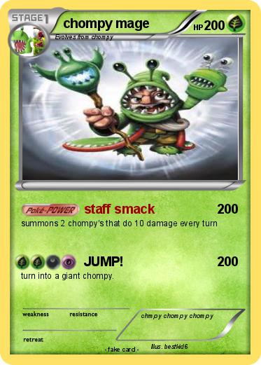 Pokemon chompy mage