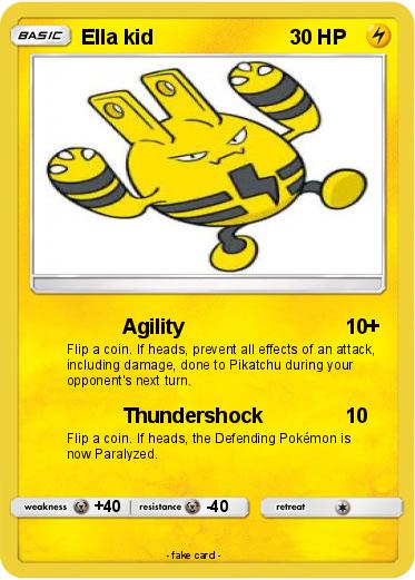 Pokemon Ella kid
