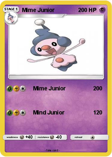 Pokemon Mime Junior