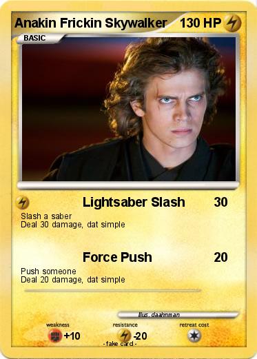Pokemon Anakin Frickin Skywalker