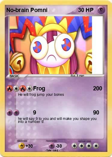 Pokemon No-brain Pomni