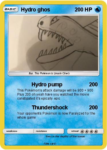 Pokemon Hydro ghos