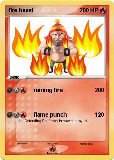 Pokemon fire beast