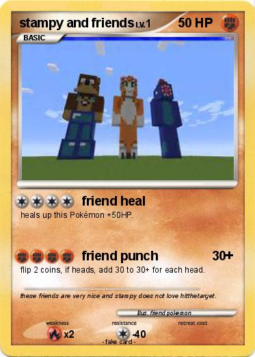 Pokemon stampy and friends