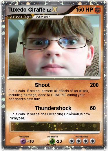 Pokemon Tuxedo Giraffe