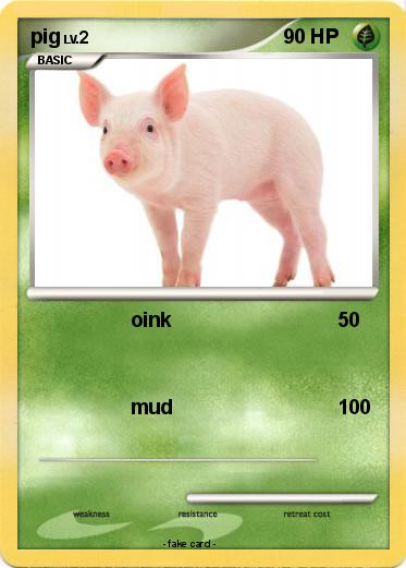 Pokemon pig