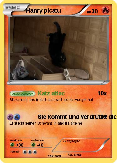 Pokemon Hanry picatu