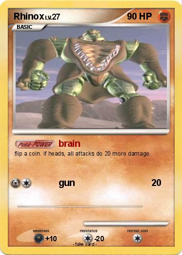 Pokemon Rhinox