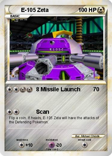 Pokemon E-105 Zeta