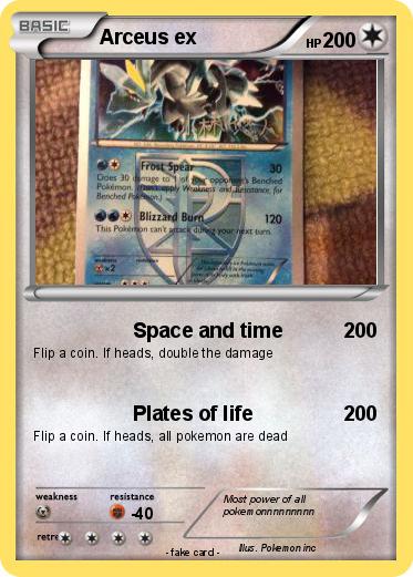 Pokemon Arceus ex