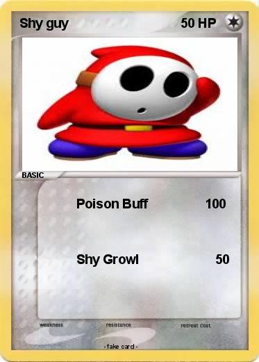 Pokemon Shy guy