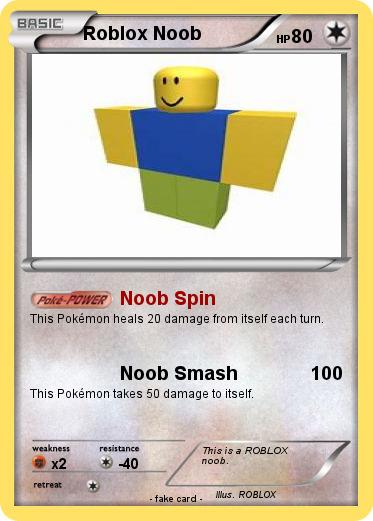 Pokemon Roblox Noob