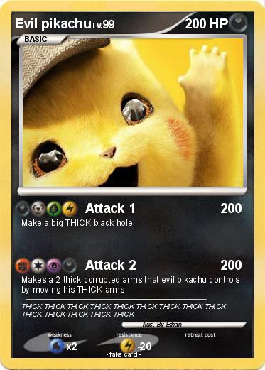 Pokemon Evil pikachu