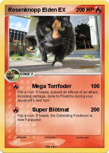 Pokemon Rosenknopp Elden EX
