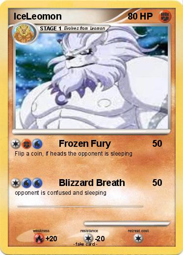 Pokemon IceLeomon