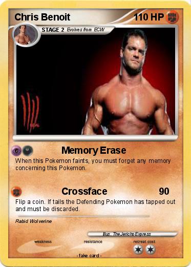 Pokemon Chris Benoit